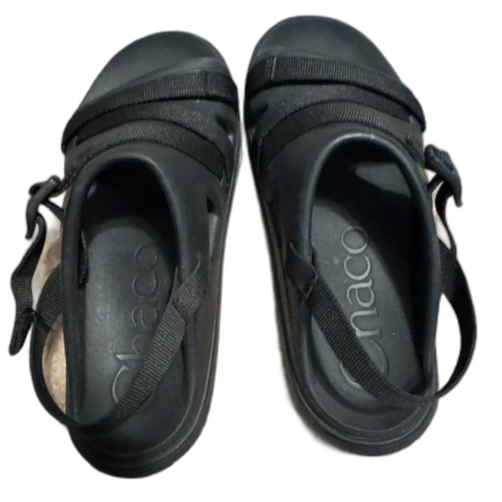 Chacos Chillos Black Sport Strap Sandals Kids 6